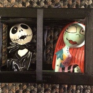 Disney Jack and Sally Salt and Pepper Shakers